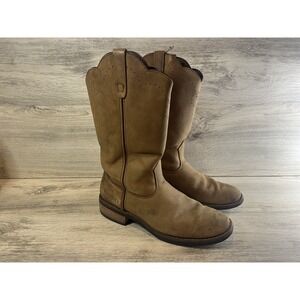 Redhead Brown‎ Leather Cowboy Boots Oil Resistant 52355333 Men's 10 M Shoes